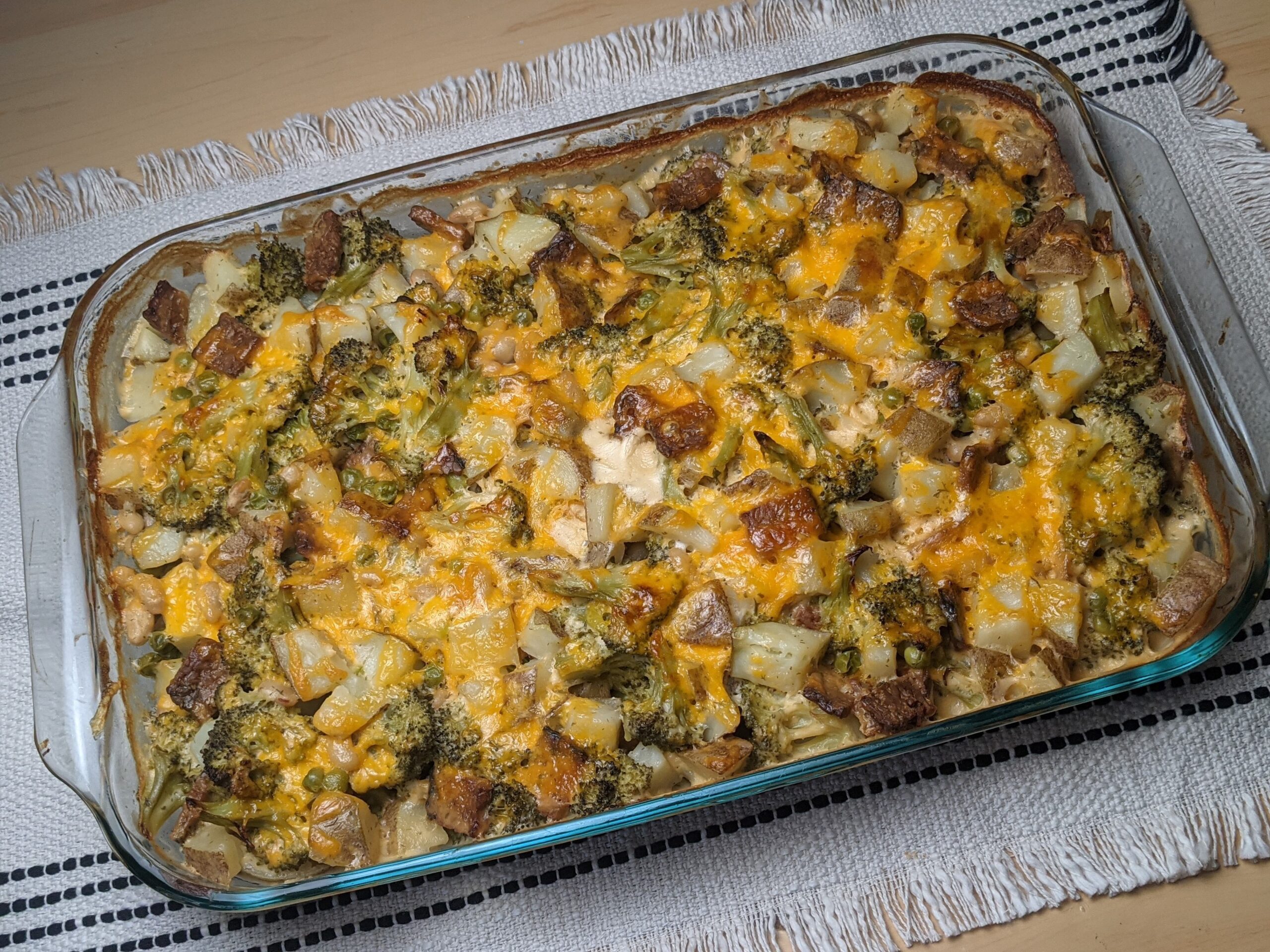 Healthy Broccoli Potato Casserole