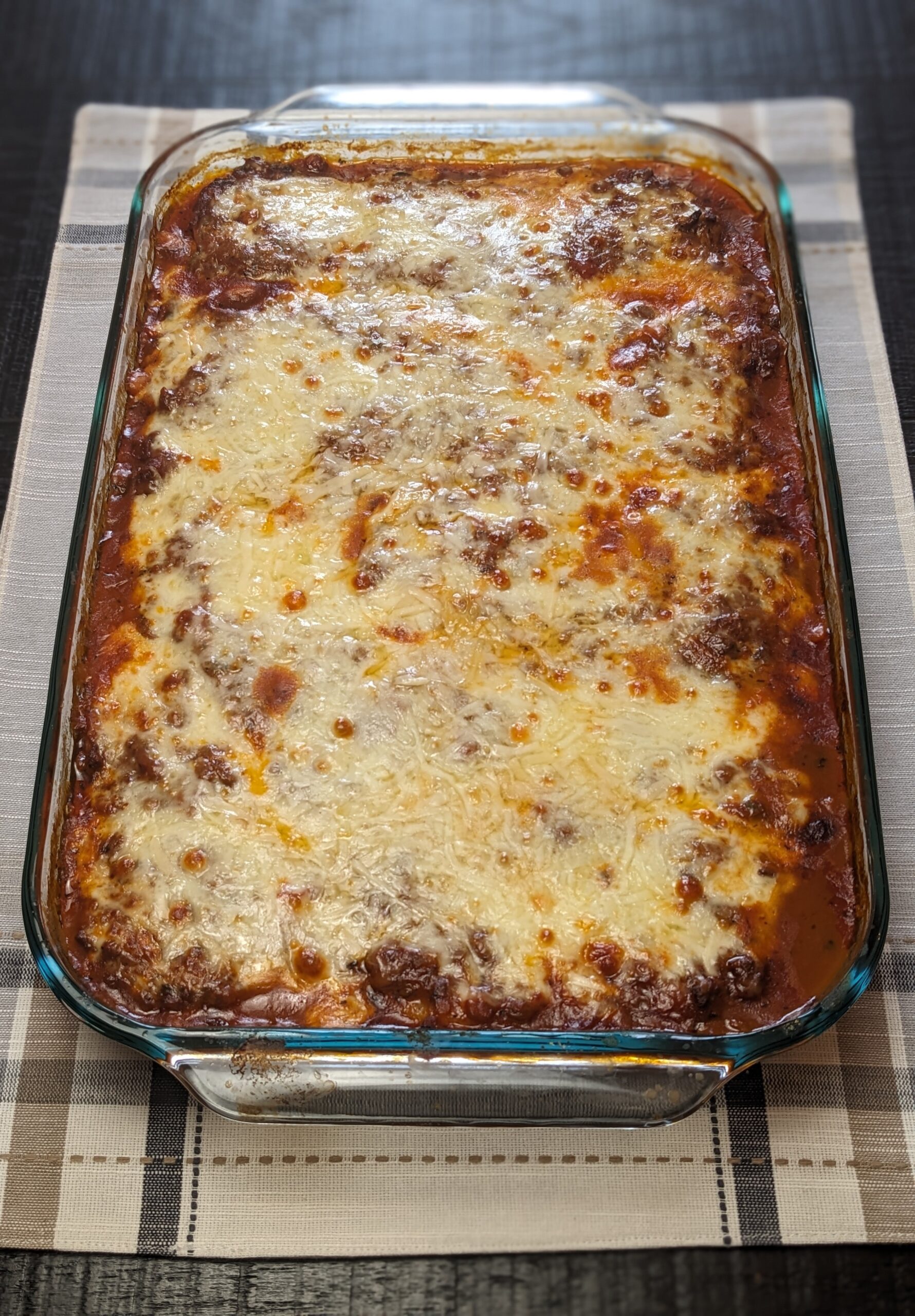 Less-Meat Polenta Lasagna for a Crowd