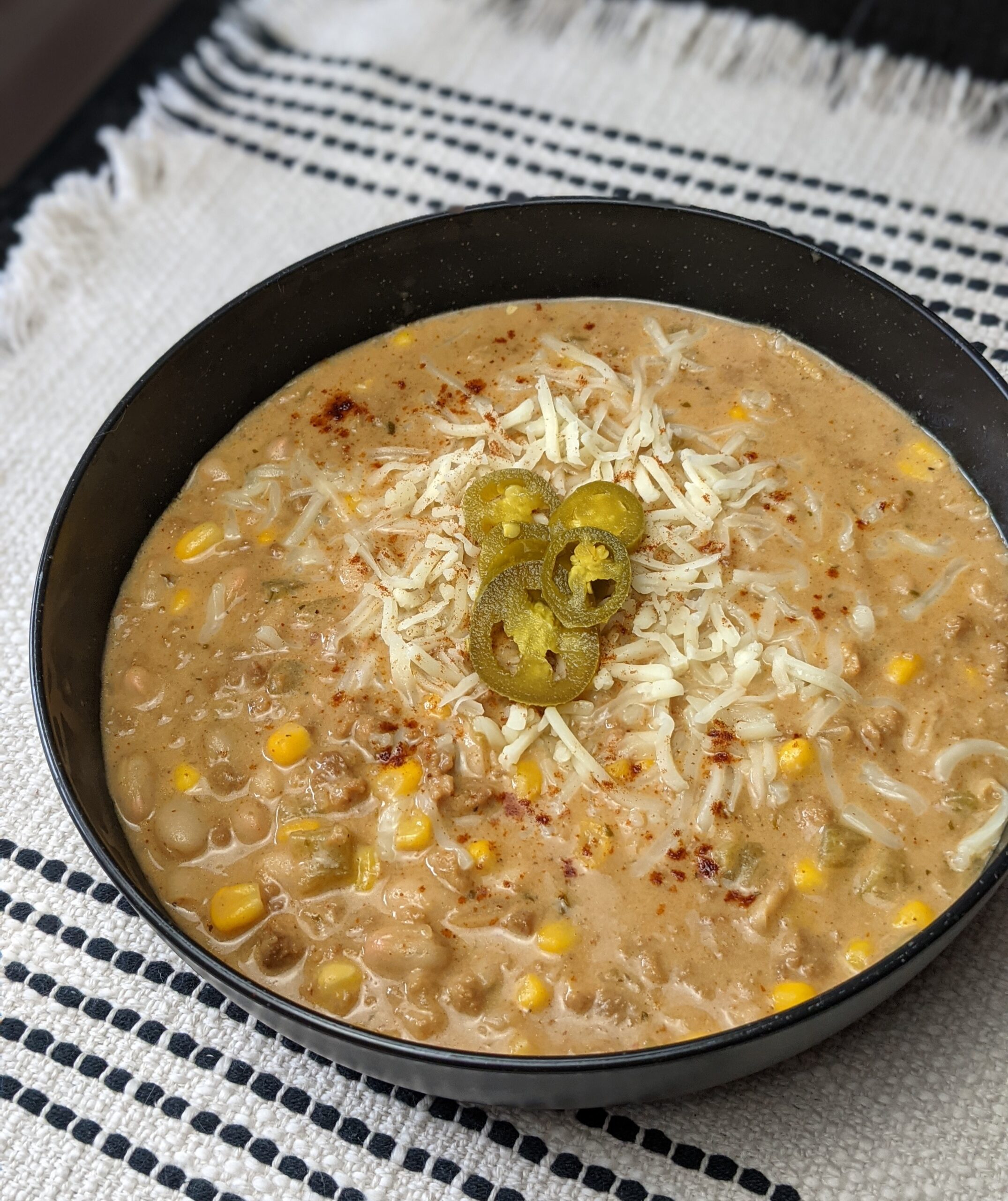 Meatless Spicy White Chili