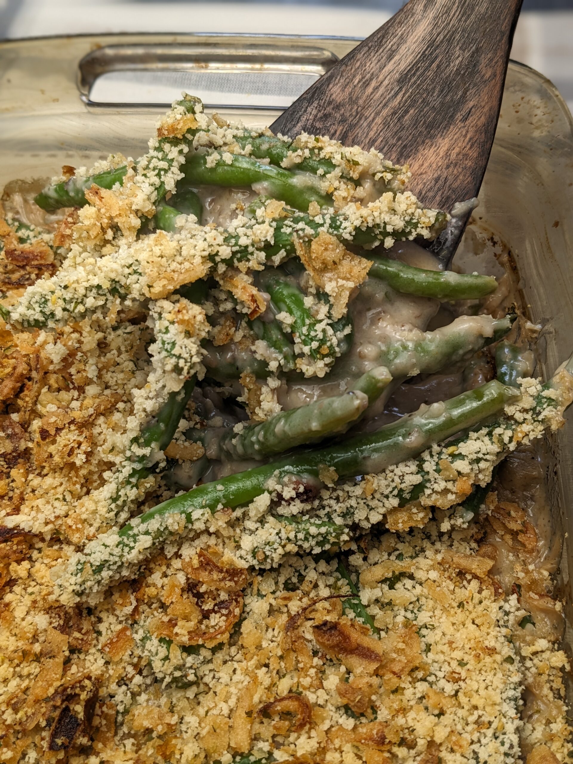 From Scratch Green Bean casserole