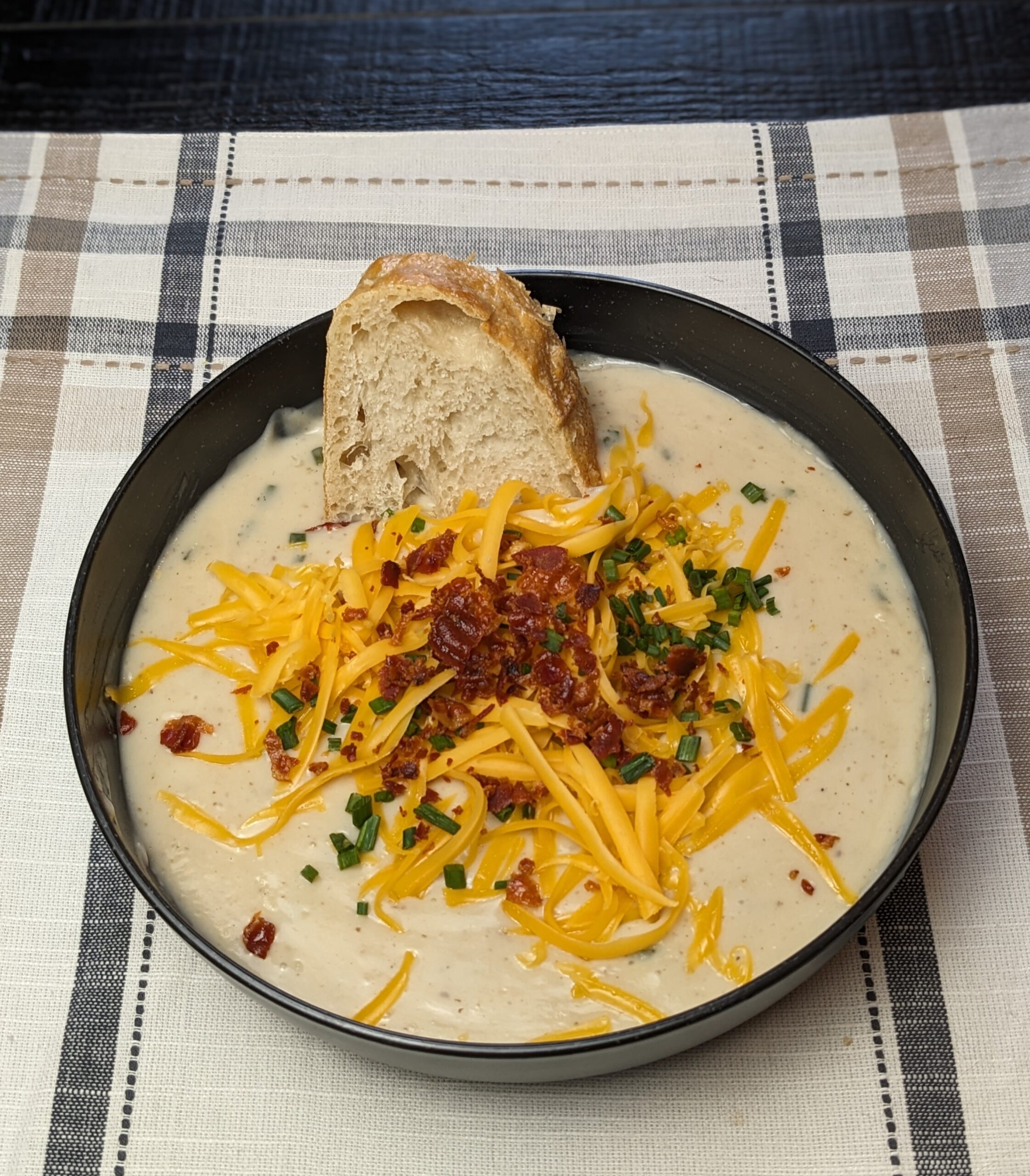 Load Baked “Potato” Soup